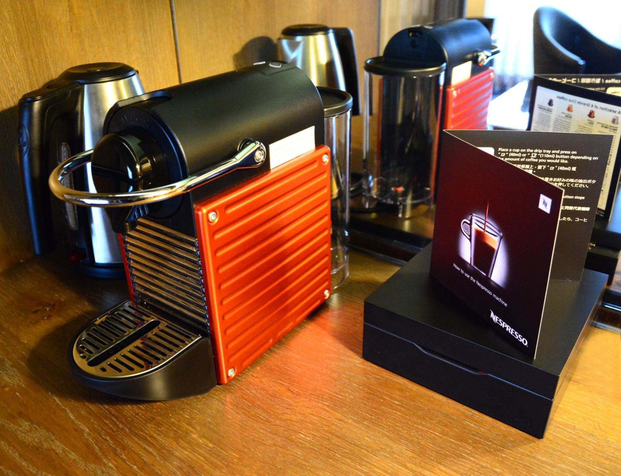 Palais De Chine Hotel Tchaj-pej Exteriér fotografie A Nespresso machine
